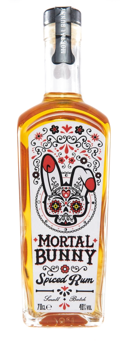 Mortal Bunny Original Spiced Rum single bottle